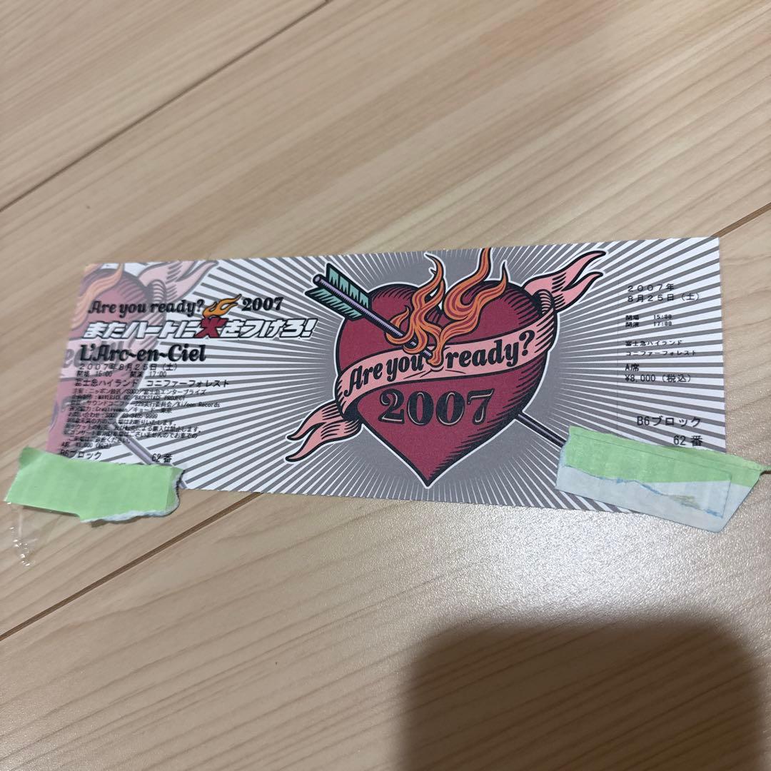 HYDEIST 81°  7/1 購入 95 LIVE DM ラルク