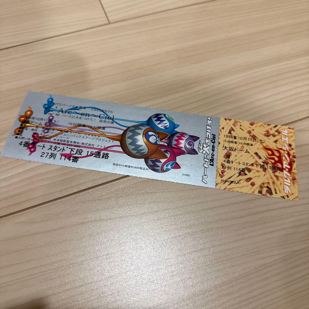 HYDEIST 81°  7/1 購入 95 LIVE DM ラルク