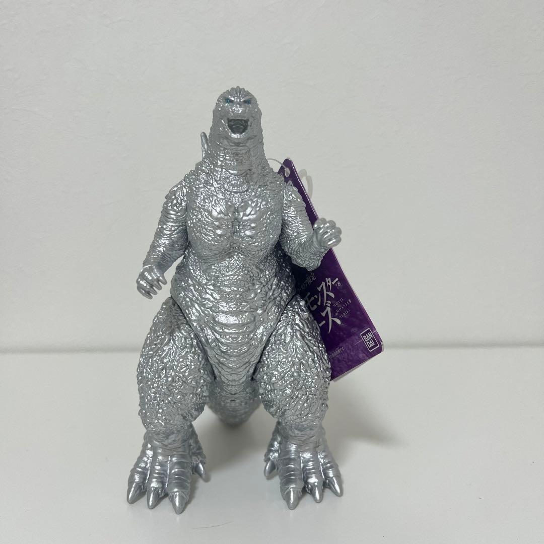 ゴジラ マイナスワン2023 シルバーver. アメリカ限定 ソフビ バンダイ