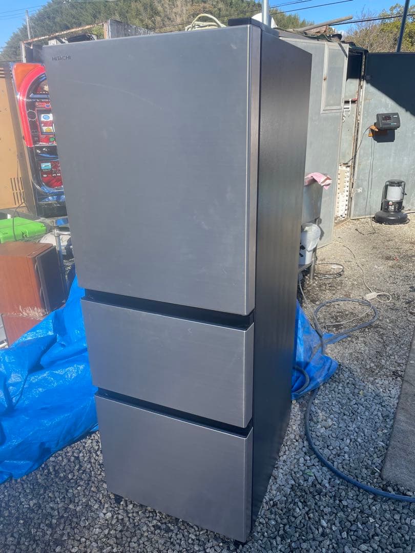 年内限定価額 【全国送料無料】￼2023年製 265L 冷蔵庫 おしゃれ 日立