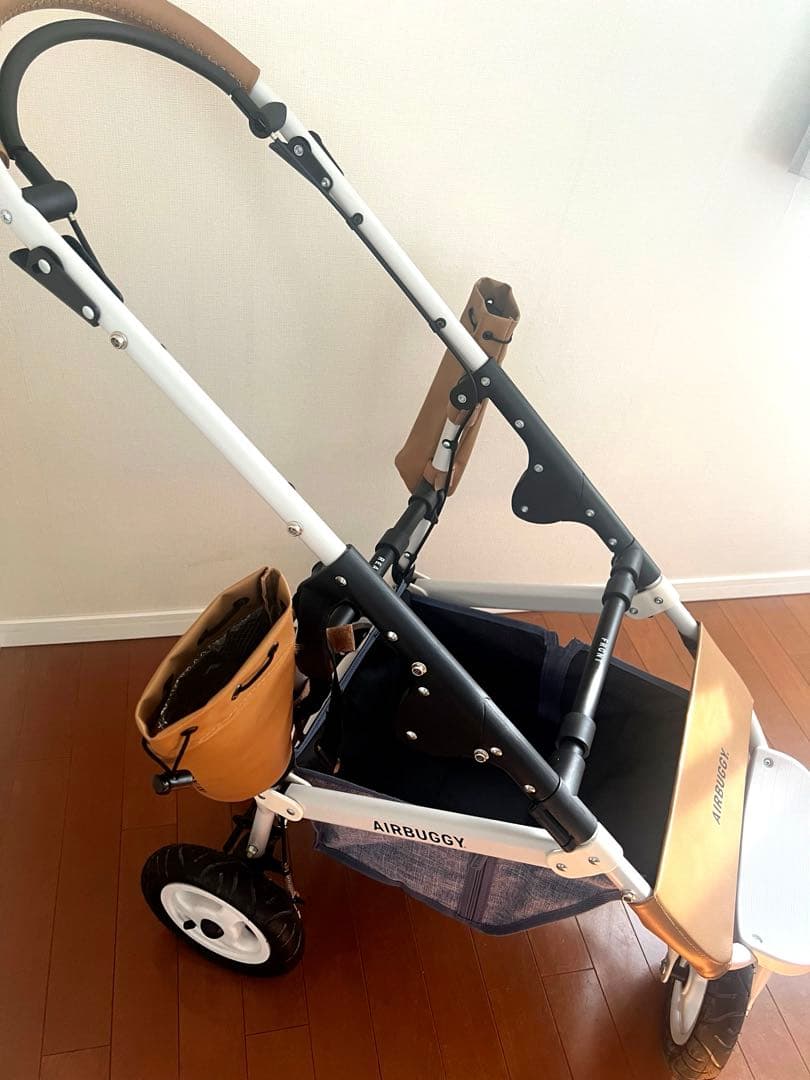 美品　直接お渡し可能　エアバギー　ドーム3 ラージ　メランジデニム