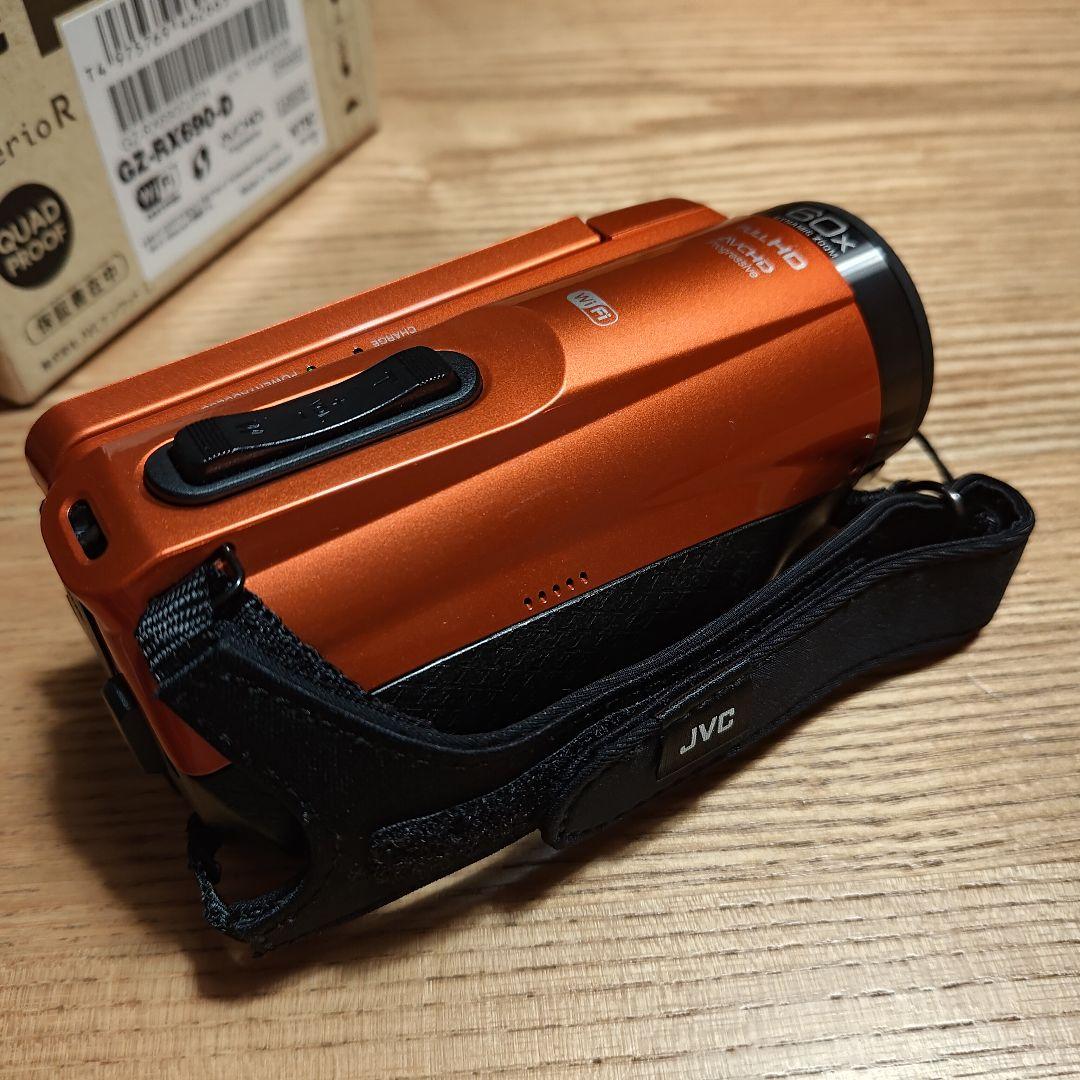 JVC ハイビジョンメモリームービー Everio R GZ-RX690-D
