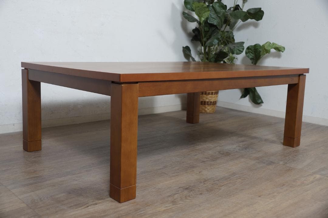 タリス　リビングコタツ　家具調　センターテーブル　105ｃｍ　アカシア集合材