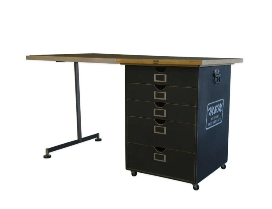 M＆M Customperformance 5段引き出しデスクSET 廃盤 希少