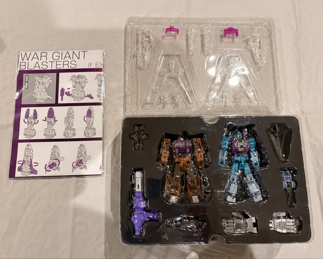 コミック・アニメ IRON FACTRY IF-EX22,23,24 War Giant