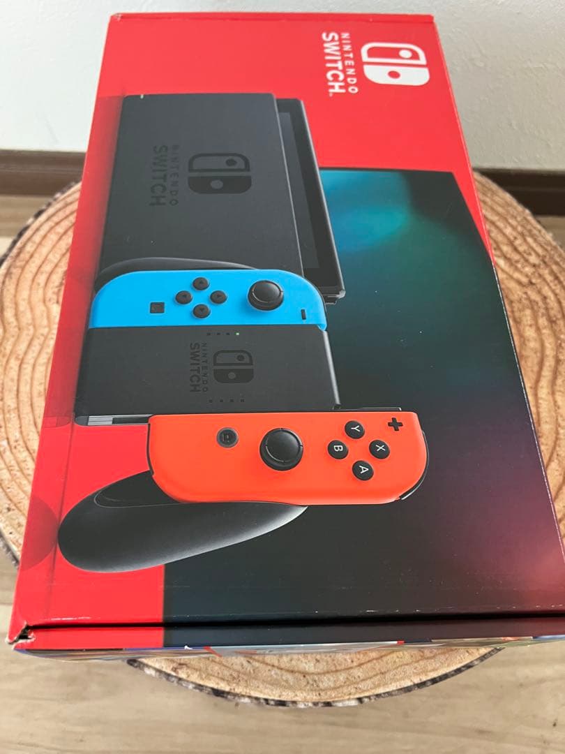 Nintendo Switch ニンテンドースイッチ本体　ネオン①