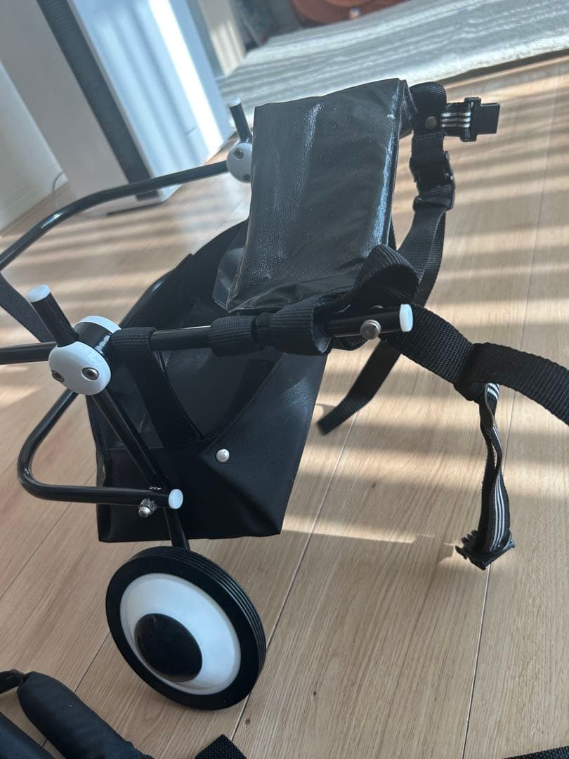 犬用車いす 黒 おしゃれ