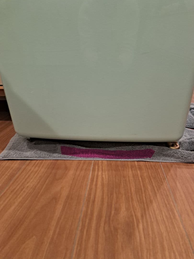 National NR-B16RA 冷蔵庫 水色 2ドア　レトロ