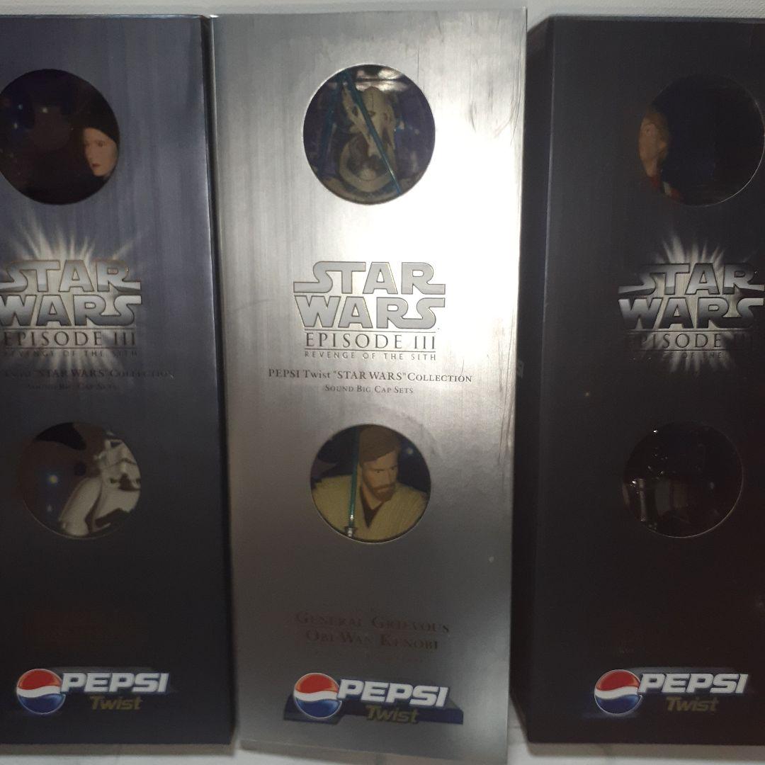 ペプシ　ツイスト　スターウォーズ　サウンドビッグキャップ　全7種