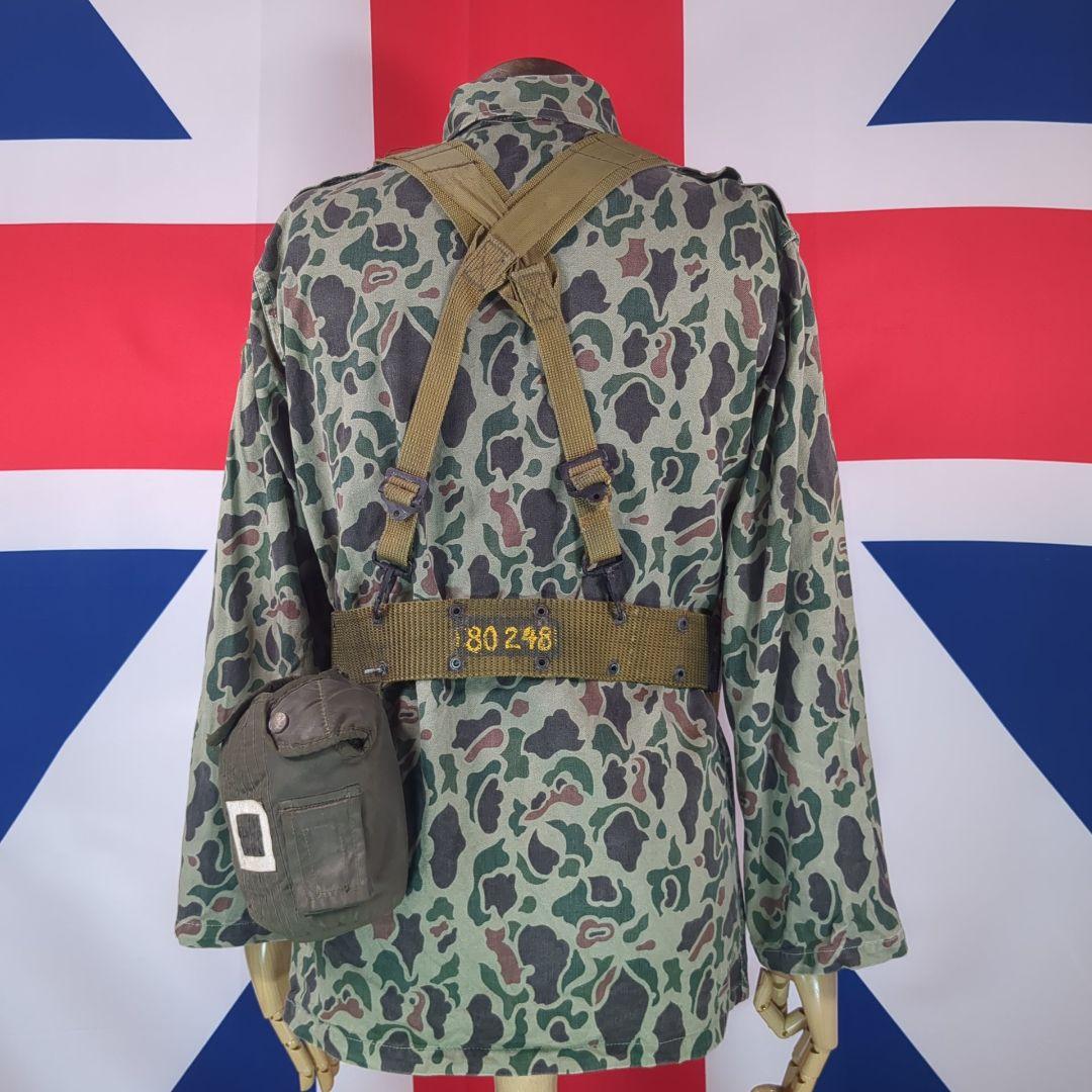 韓国軍フロッグスキン迷彩上下1960年代＆装備一式