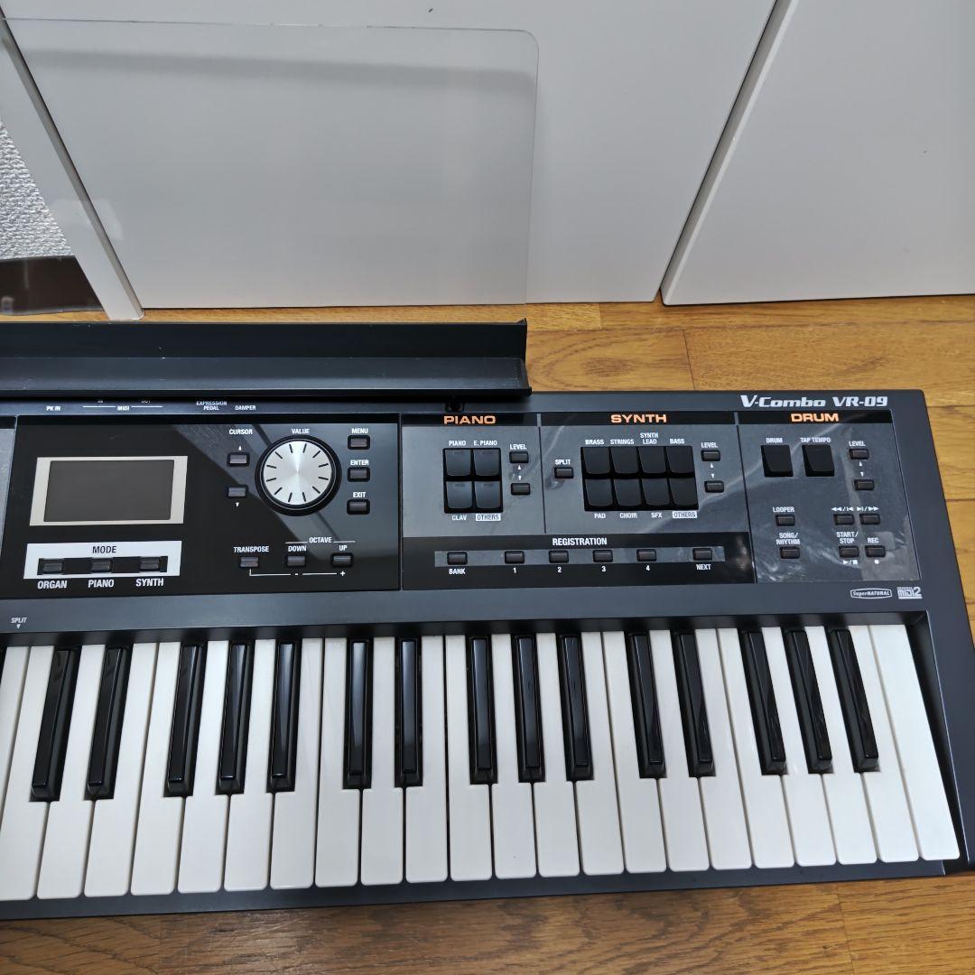 【付属品完備】Roland VR-09 V-Combo シンセサイザー ペダル付