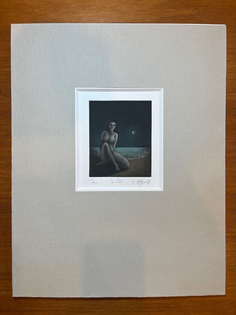 ミッシェル・マトナ　66/120　銅版画