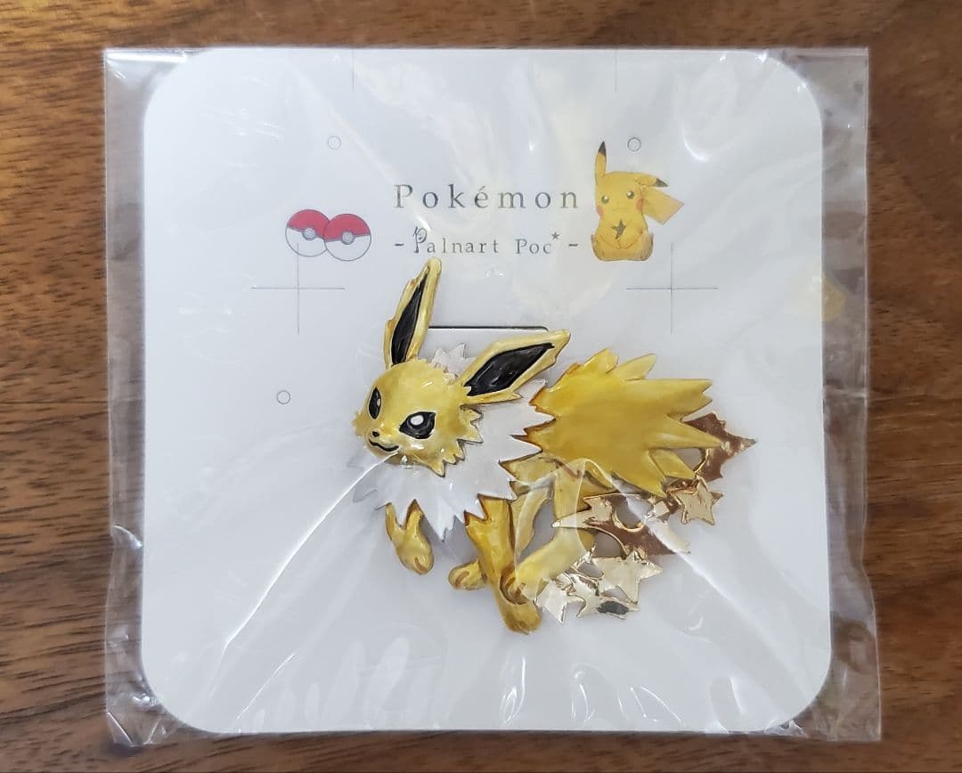 ポケモン　サンダース　ブローチ１個　パルナートポック