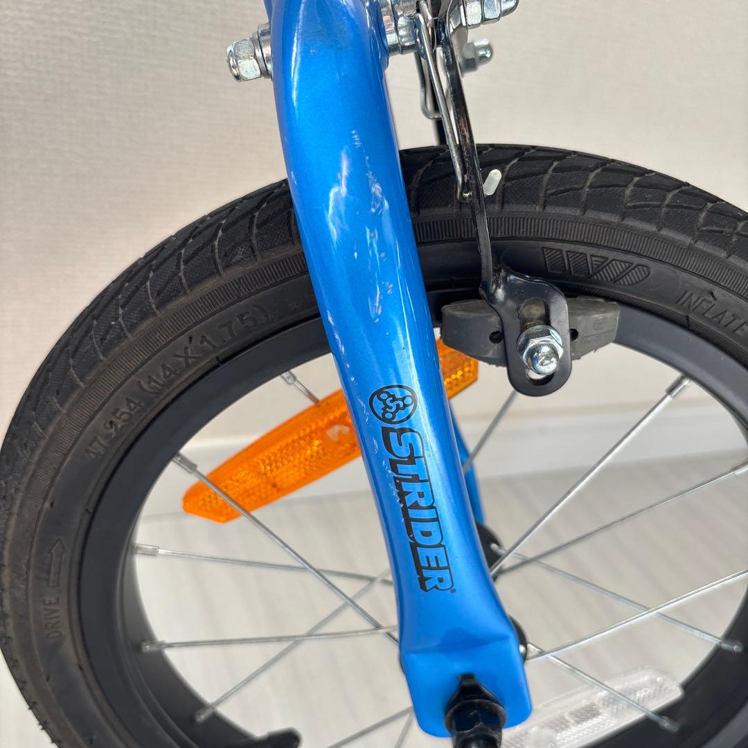 STRIDER 14X 子供用自転車 青　ストライダー