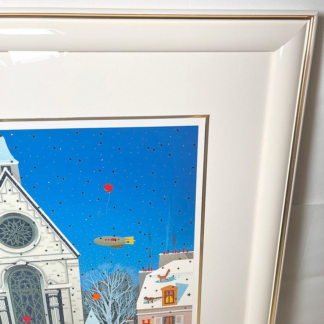 【2/40】ヒロヤマガタ『スノーウェディング』HC版 額装　シルクスクリーン