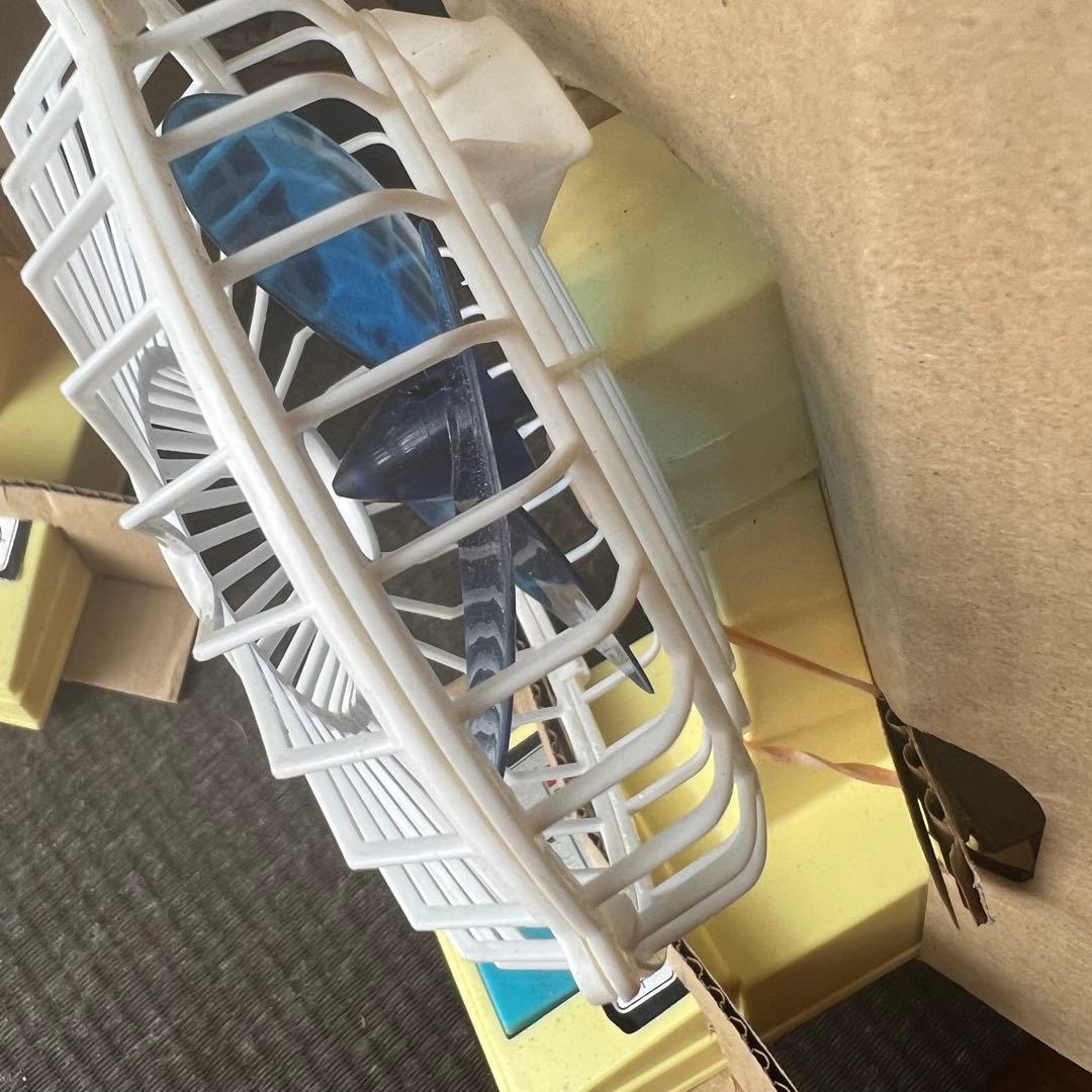 昭和レトロ 当時物 玩具 トミー ニューセンプウキ 2つ レトロおもちゃ