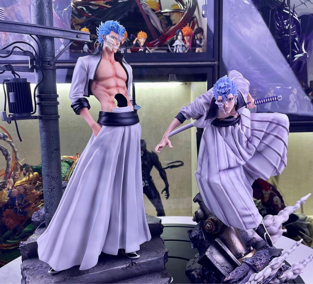 BLEACH 黒衣少年図 グリムジョー ガレージキット スタチュー①②