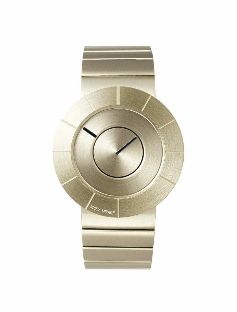 【ISSEY MIYAKEイッセイミヤケ】希少 TO ゴールド　腕時計　電池切れ