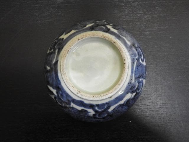 伊万里　染付　壺　MA323