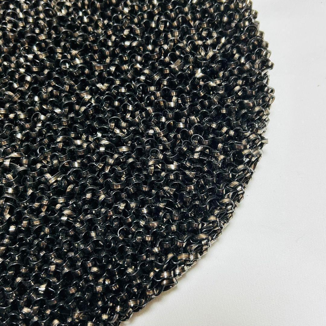 【正規品♡極美品】アンテプリマ ワイヤーバッグ ラウンド ブラック 大容量 袋付