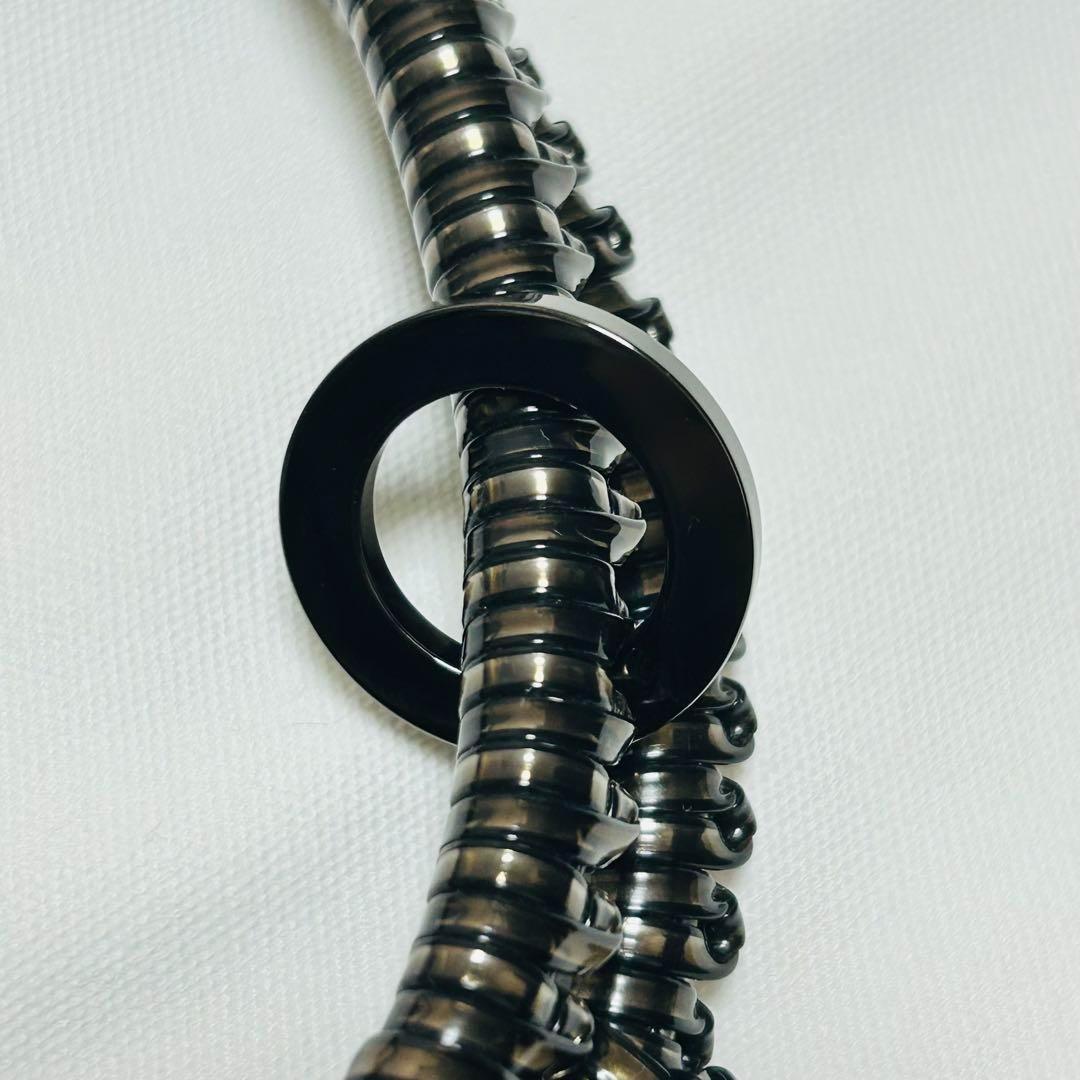 【正規品♡極美品】アンテプリマ ワイヤーバッグ ラウンド ブラック 大容量 袋付