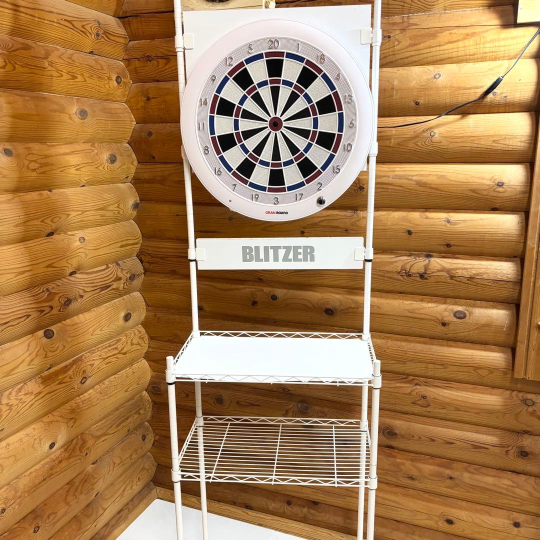 【美品】GRAN BOARD 3s グランボード スタンドセット ホワイト