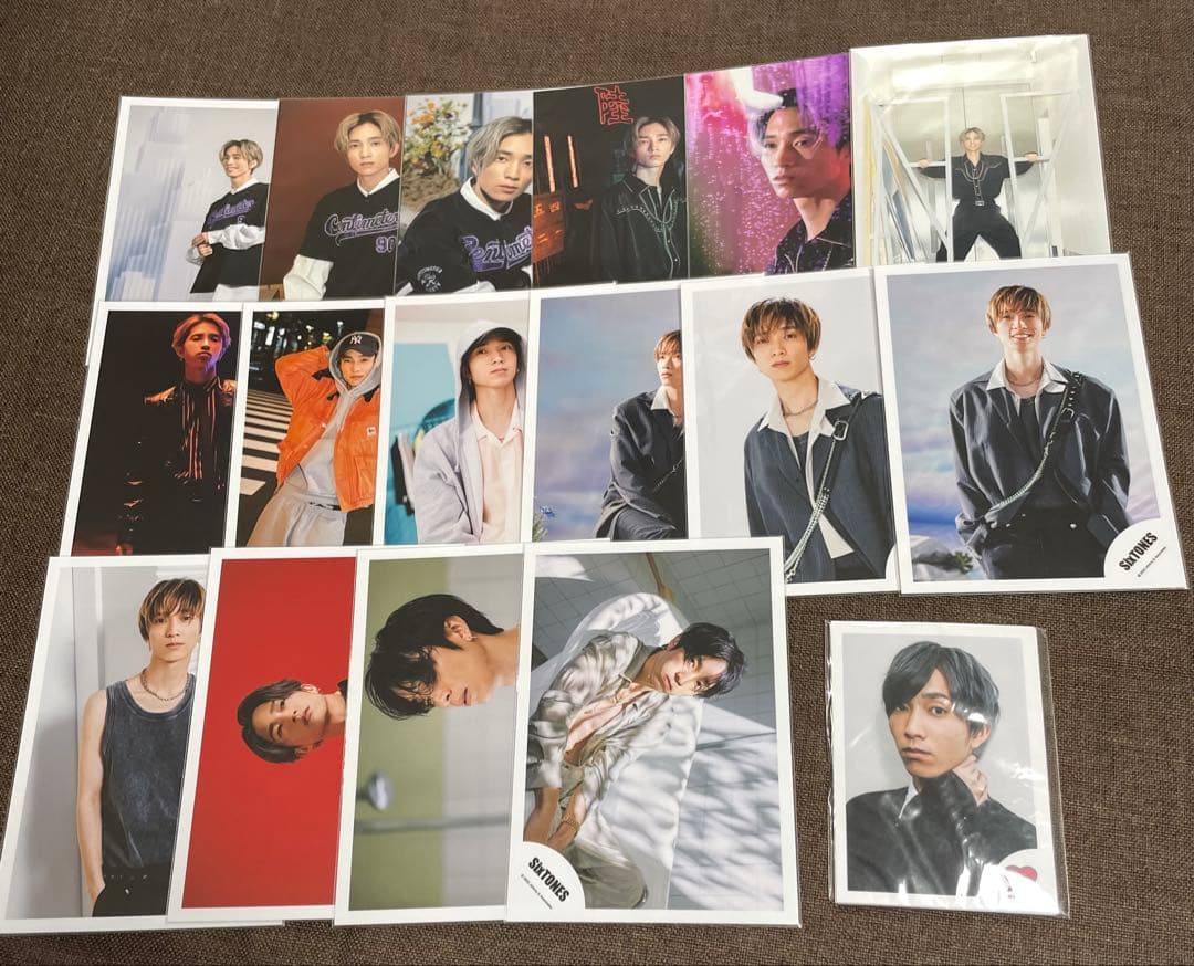 SixTONES まとめ売り CD DVD 公式写真 ステッカー