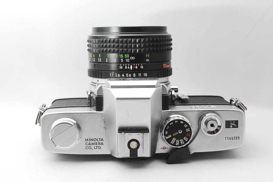 整備済ミノルタ SRT SUPER &MCROKKOR-PF 50mm F1.7