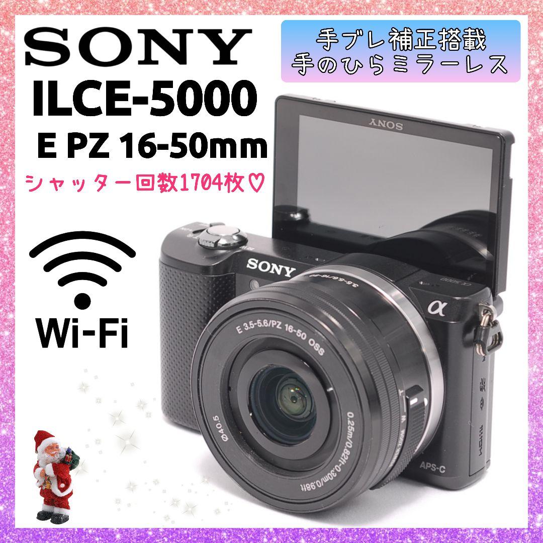 ❤即購入1000円OFF❤ ソニー α5000 Wi-Fi 手のひらミラーレス