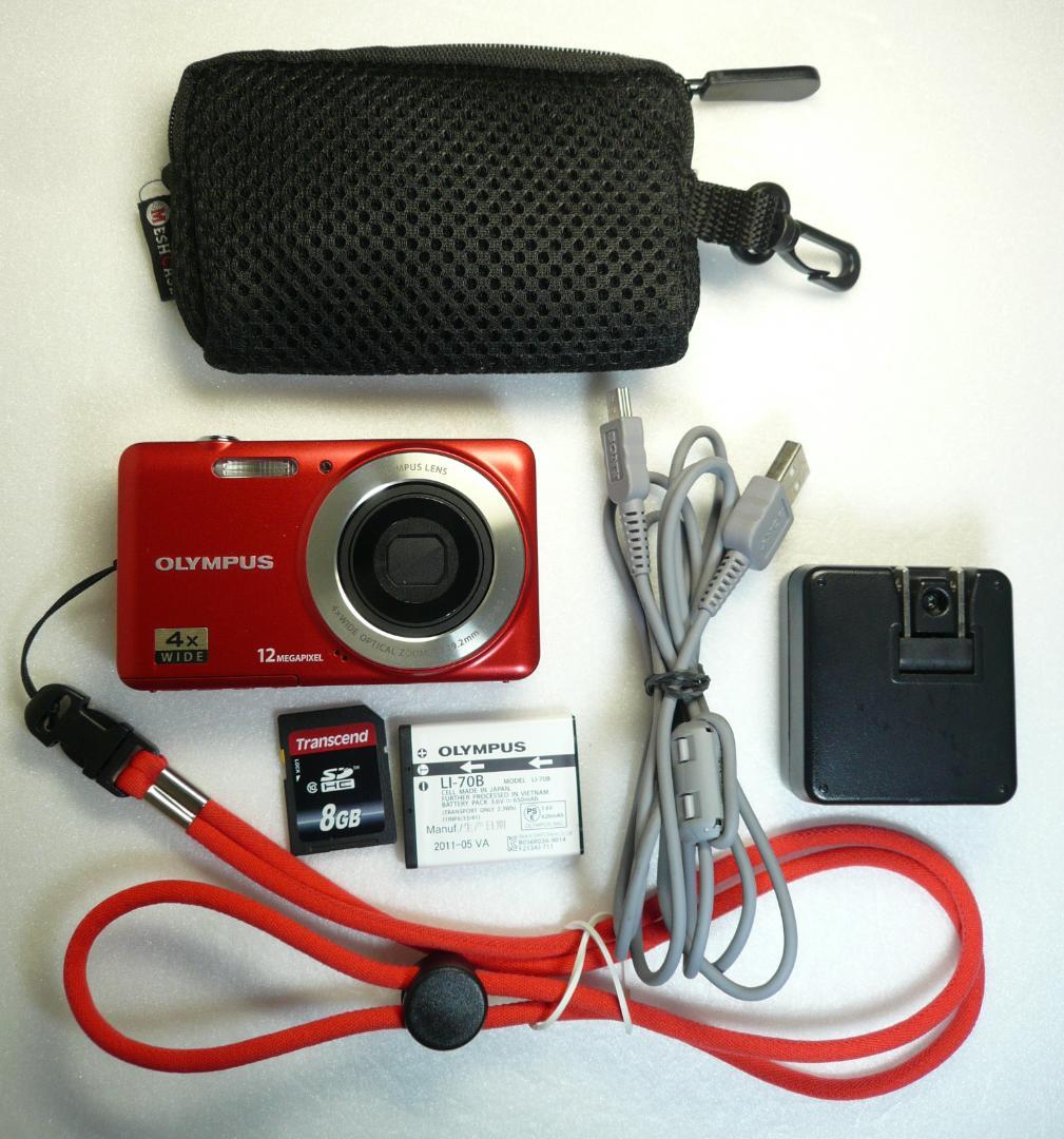 オリンパス VG-110⭐️極美品⭕️実働品❤️小さいのに光学4倍1200万画素