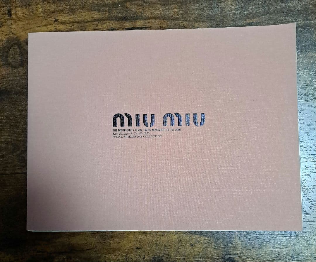 MIU MIU　2006春夏コレクション LOOKBOOK