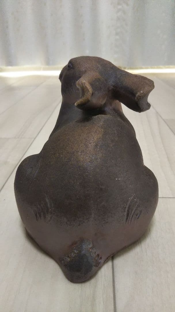 備前焼 干支 卯 松井典之