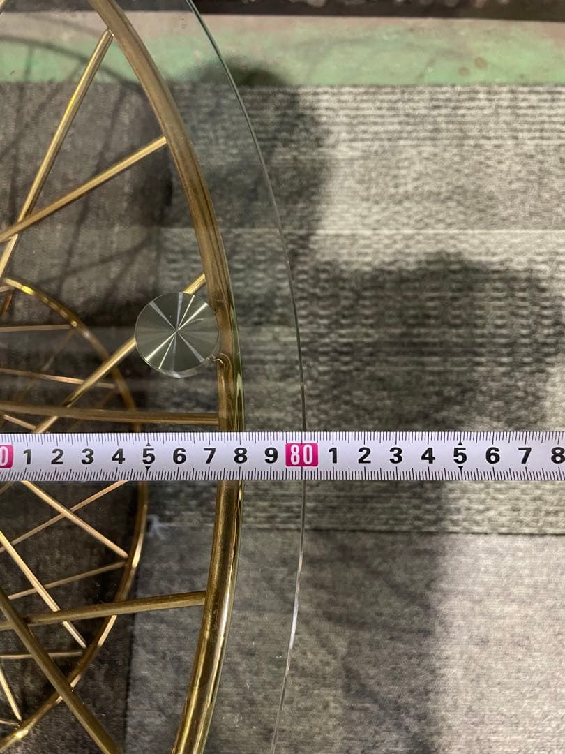 ヘボラルフローレン フランフラン　マーリアサイドテーブル φ800