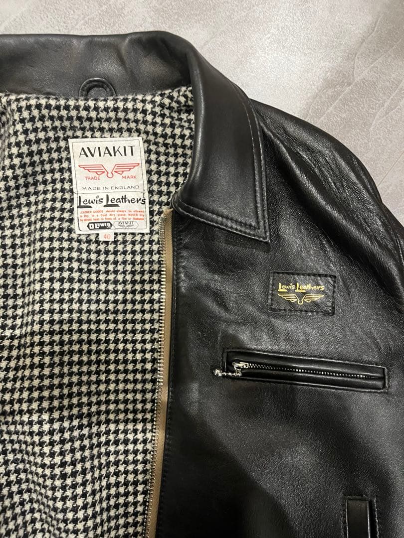 Lewis Leathers Aviakit レザージャケット