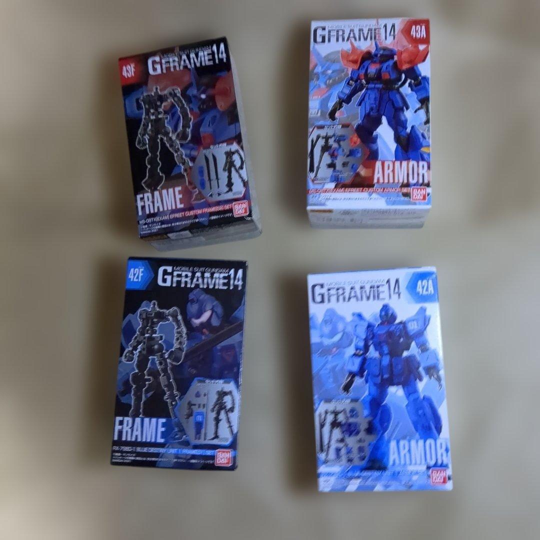 Gフレーム イフリート　ブルーデスティニー1号機　 2号機　3号機　3個セット