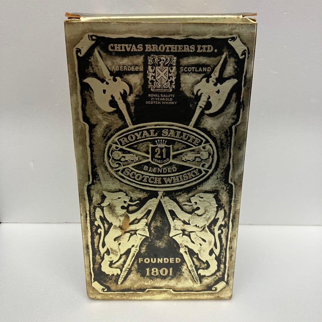 【CHIVAS BROTHERS ロイヤルサルート 21】700ml未開栓