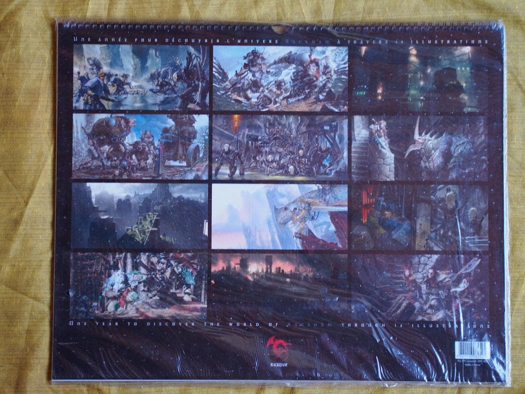 ラッカム ミニチュア カレンダー 2007年版　未開封