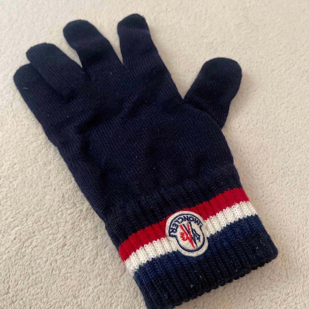 モンクレール　ニット手袋　メンズ