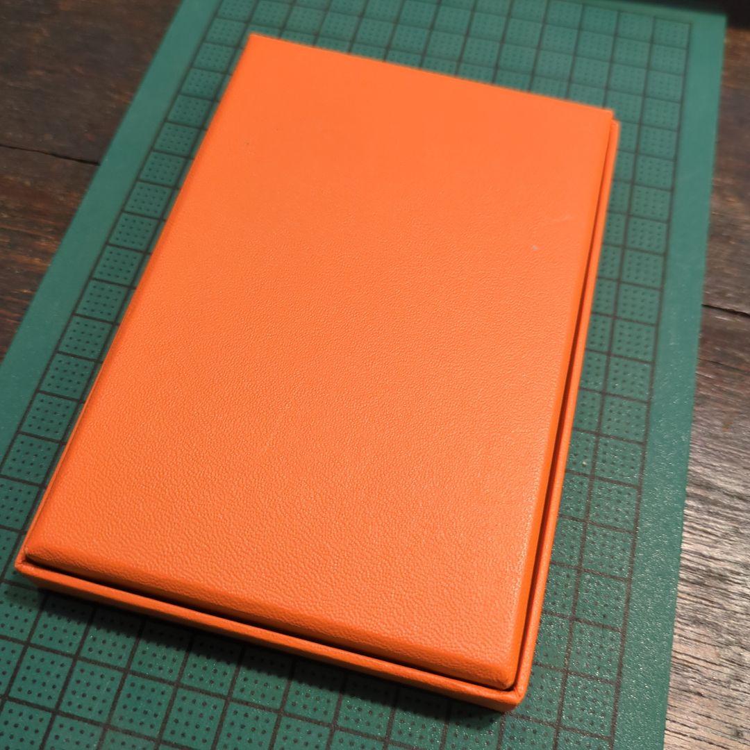 【未使用】エルメス　メモ帳　手帳　レザー　小物　ノート