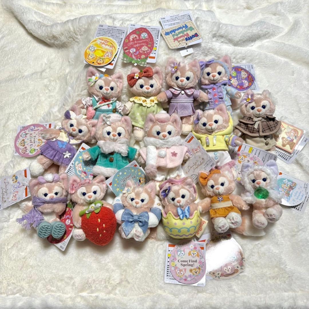 東京ディズニーシー　リーナベル　ぬいぐるみバッジ　ぬいぐるみチャーム　まとめ売り