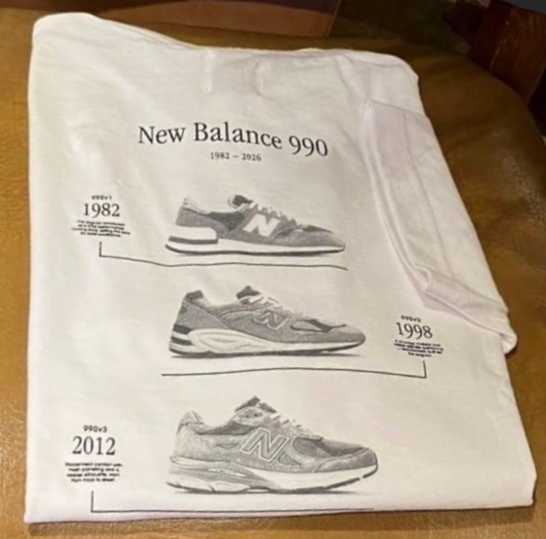 Mサイズ BEAMS New Balance graphicT-shirts