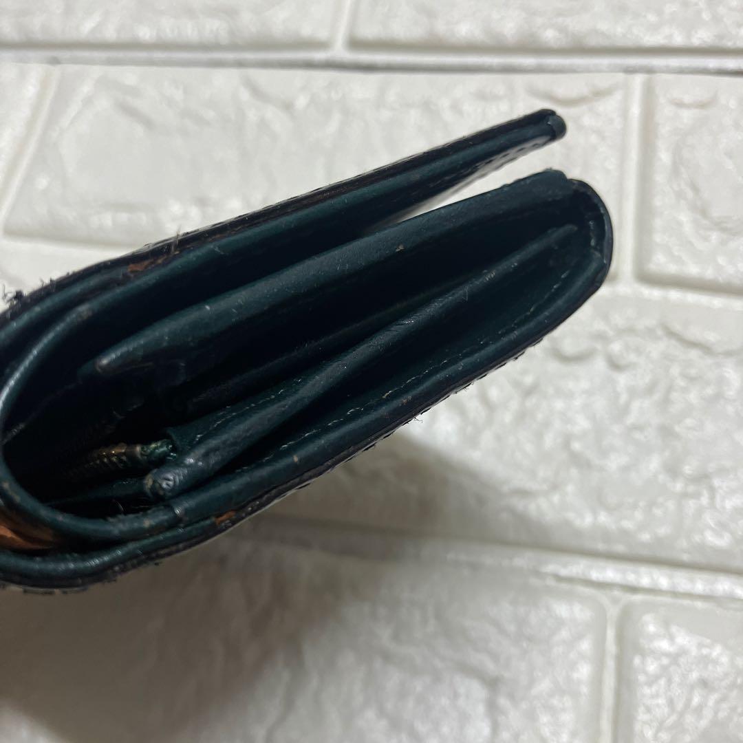 Vivienne Westwood 折り財布　財布　ブラック　グリーン