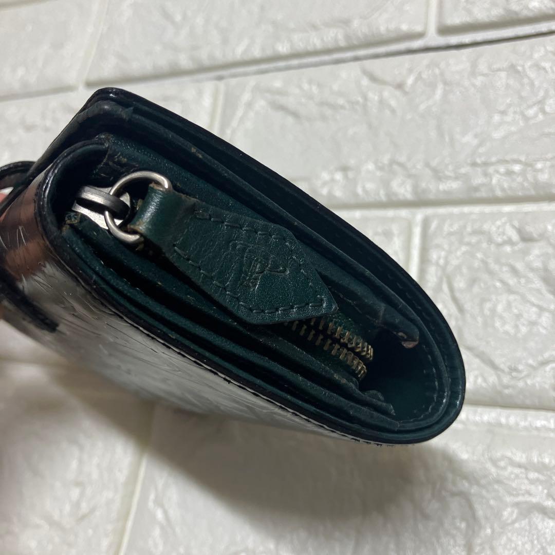 Vivienne Westwood 折り財布　財布　ブラック　グリーン