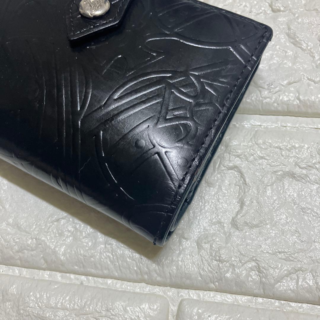 Vivienne Westwood 折り財布　財布　ブラック　グリーン