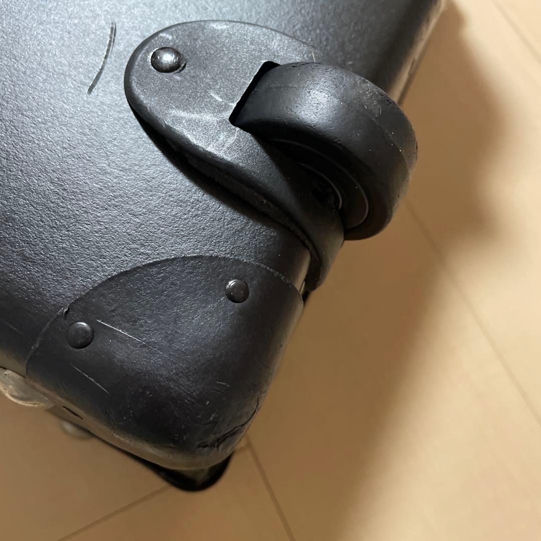 ［美品］グローブトロッター　オリジナル　キャリーケース　ベルト付　機内持ち込み