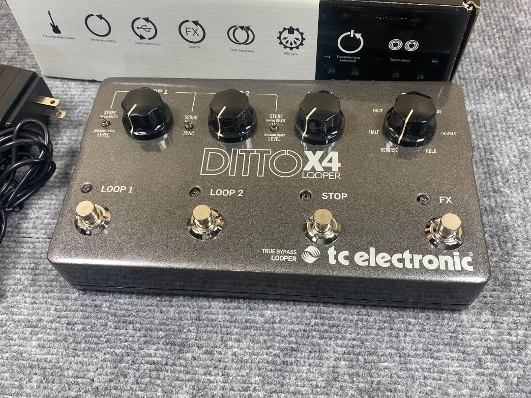 T.C.electronic DITTO X4 ルーパー