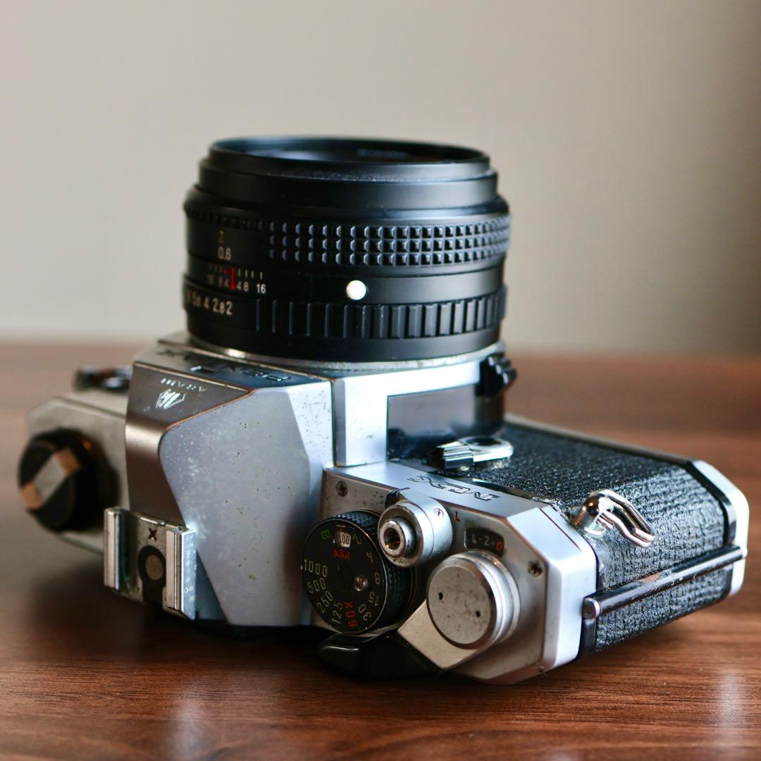 【ジャンク】PENTAX MX 2台＋RIKENON F2 50mm