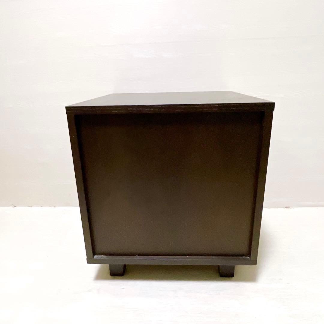 美品 ACTUS アクタス ベッドサイドチェスト 2段 ナイトテーブル