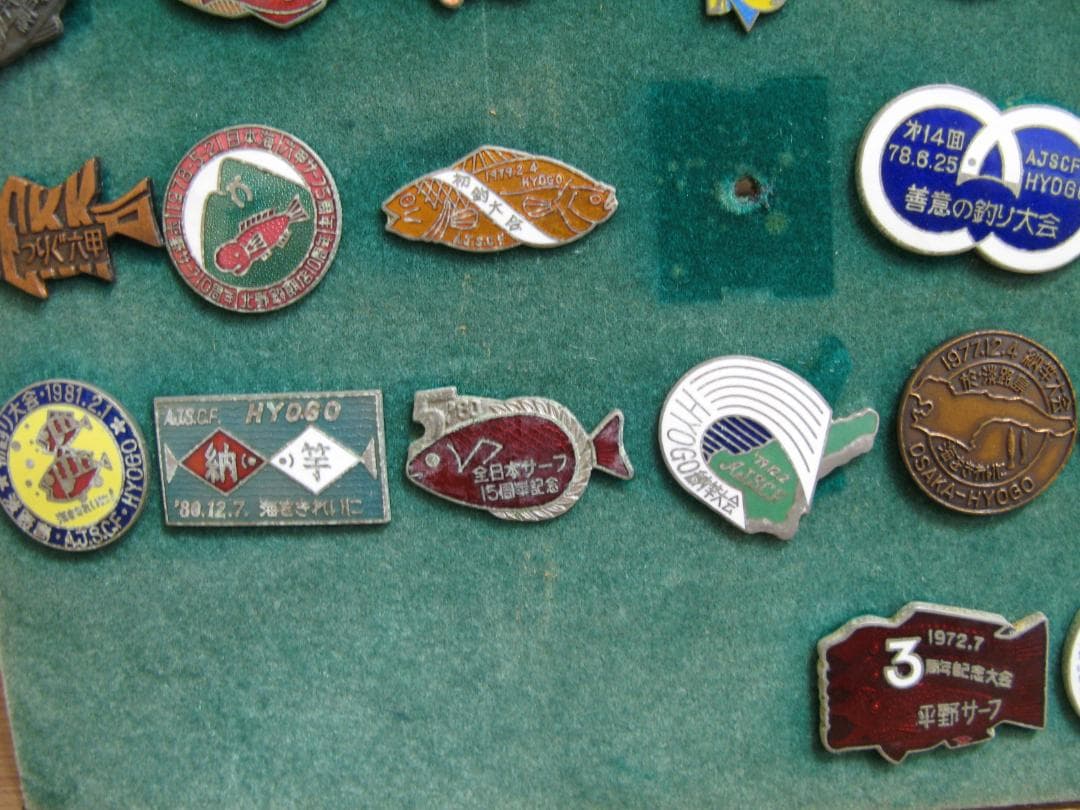 全日本サーフ バッジ　　バッヂ　　全108点