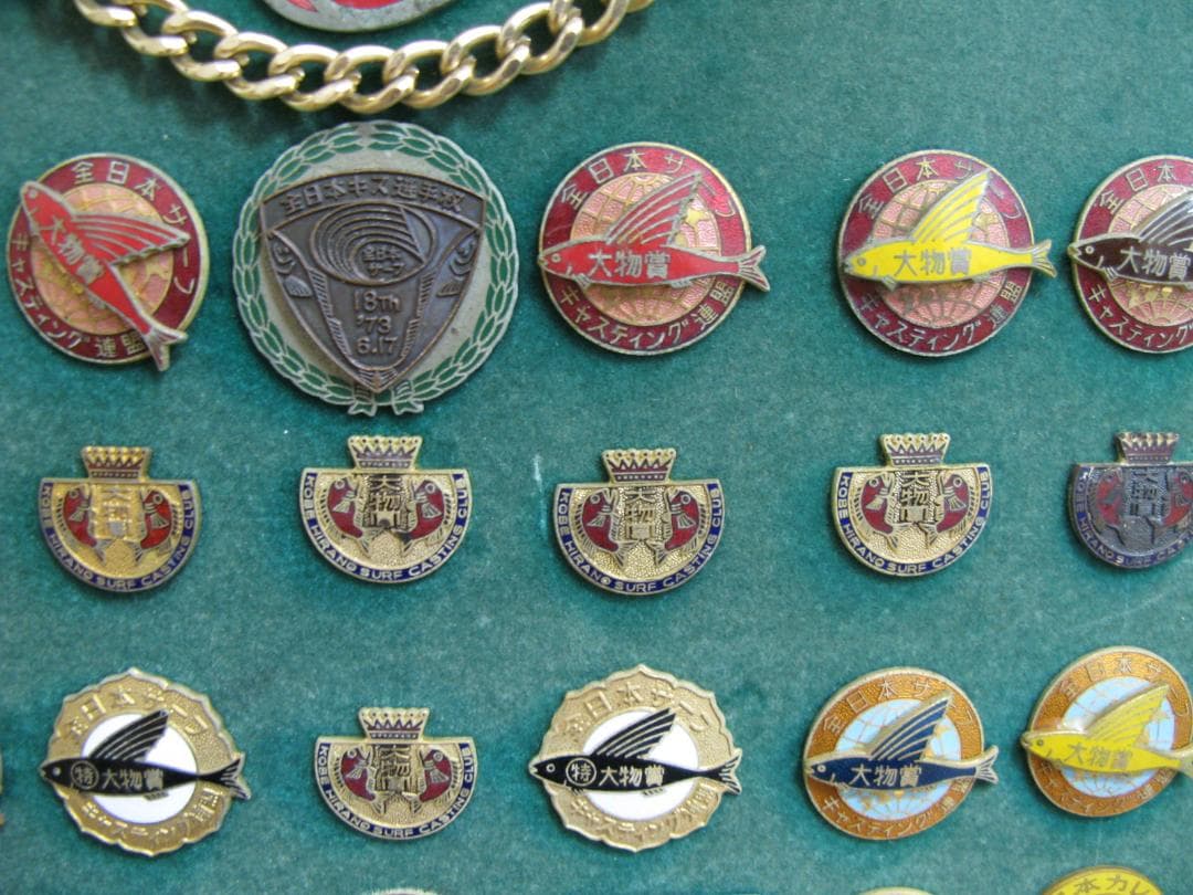全日本サーフ バッジ　　バッヂ　　全108点